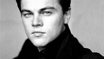 Leonardo DiCaprio, Actor's face, Dark background HD wallpaper