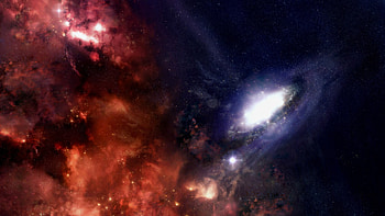 Preview galaxy, stars, black holes, universe HD wallpaper