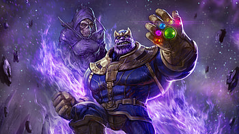 Thanos Mad Titan, thanos, superheroes, artwork, artist, artstation HD wallpaper