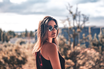 Girl With Sunglasses , girls, model, sunglasses HD wallpaper