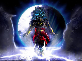 Broly, dbz, saiyan HD wallpaper