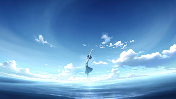 Dreams Should Always Be Bigger, anime-girl, anime, artist, artwork, digital-art HD wallpaper