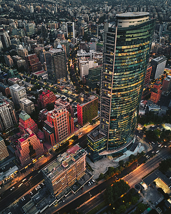 Cities, Architecture, City, Building, Lights, Road HD phone wallpaper