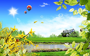 beautiful 3d for background HD wallpaper