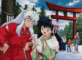 InuYasha, Anime series, Digital , Artistic designs HD wallpaper