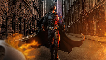 Batman Walking , batman, superheroes, artwork, artist, behance HD wallpaper