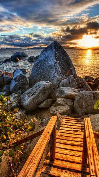Latest, Stones, Stairs HD phone wallpaper