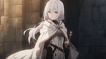 Anime Girl Warrior in Enchanted Castle Light, Anime, girl, anime girl HD wallpaper