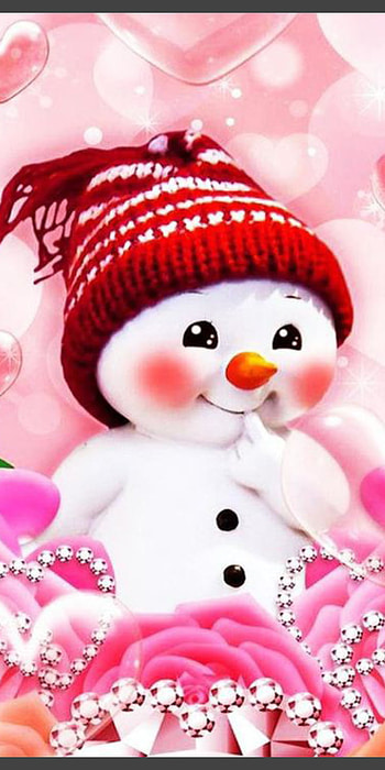 Christmas, magenta, pink HD phone wallpaper