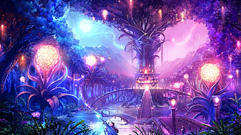 Tera online fantasy landscapes magic art HD wallpaper