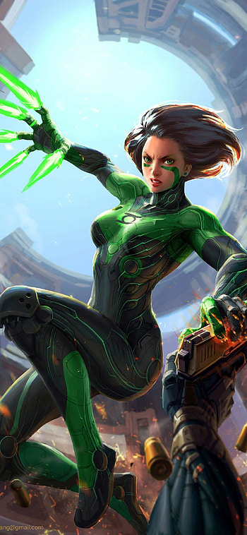 Jessica Cruz, Green Lantern HD phone wallpaper