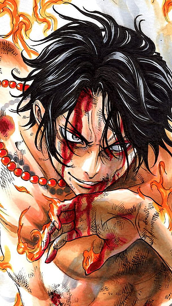 Fire anime HD phone wallpaper