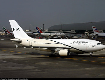 pia, aircraft, commercial HD wallpaper