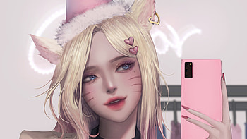 Ahri League Of Legends HD wallpaper
