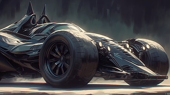 Sleek Batmobile - Iconic Superhero Car Background, batmobile HD wallpaper