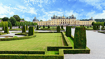 Drottningholm Palace, Christmas in Scandinavia, Enchanting journeys, New Year HD wallpaper