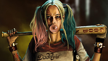 Harley Quinn Artwork New, harley-quinn, superheroes, artist, artwork, digital-art, deviantart HD wallpaper