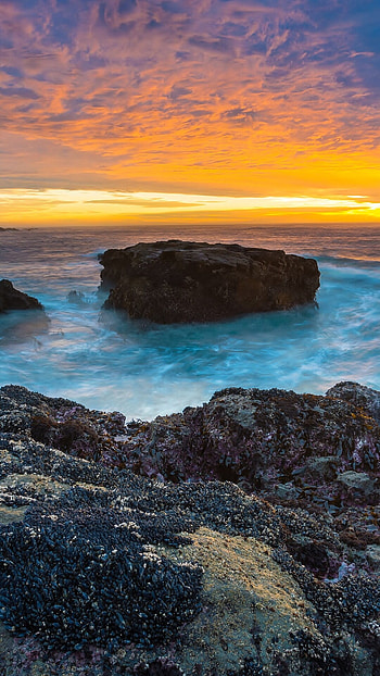 Oceanic allure, Majestic seascape, Exquisite landscapes, Tranquil waters HD phone wallpaper
