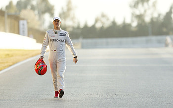 Michael Schumacher, Motorsport icon, Racing greatness, Track supremacy HD wallpaper