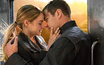 Four and Tris, Divergent movie, Couple love, Blonde girl HD wallpaper