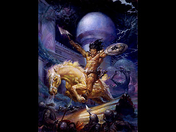 Wild Ride, fantasy, art, comic, ride, wild HD wallpaper