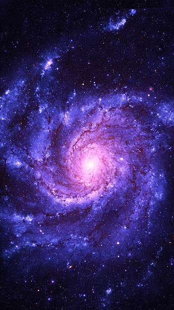 Galaxy, Galaxy Violet HD phone wallpaper