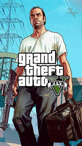 Grand Theft Auto 5, Grand theft auto 5 poster HD phone wallpaper