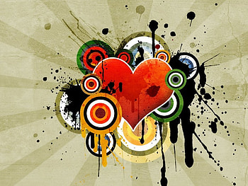 Dont cry heart, hearts, love HD wallpaper