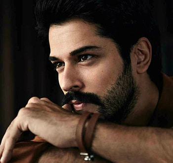 Burak Ozcivit, moustache, man, actor, turkish HD wallpaper