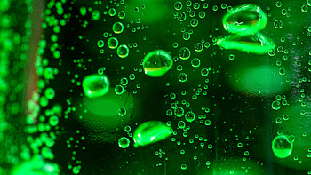 Bubble Green Elemental Minimalism Minimalism HD wallpaper