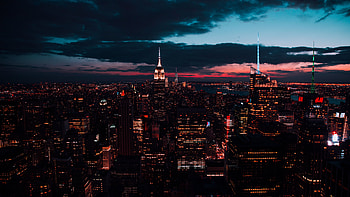 New York at Night, Cityscape HD wallpaper