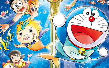 Doraemon, Anime, Doraemon: Nobita's Great Battle Of The Mermaid King HD wallpaper