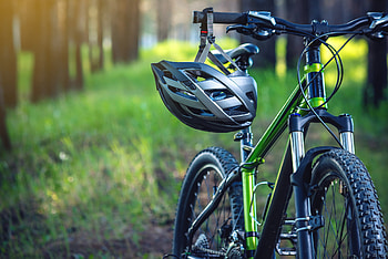 Bicycle and helmet, Cycling (Cycle Sport) HD wallpaper