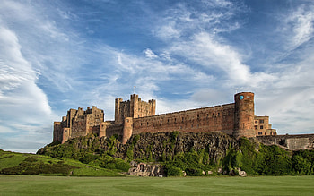 Bamburgh Castle, world, england HD wallpaper