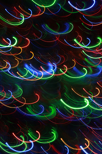 Abstract, Lights, Multicolored, Motley, Blur, Smooth, Long Exposure HD phone wallpaper