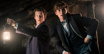 Newt and Theseus Scamander, Fantastic Beasts: The Secrets of Dumbledore HD wallpaper