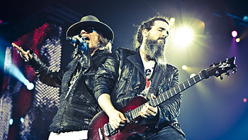 Axl Rose and Ron Thal, Guns N' Roses HD wallpaper