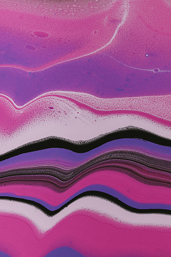 Abstract, Bubbles, Pink, Divorces, Paint, Liquid HD phone wallpaper