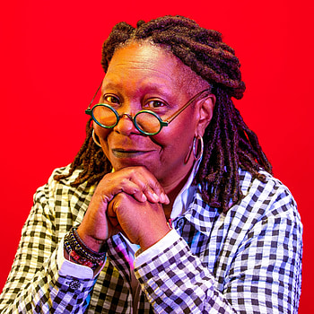Whoopi Goldberg, Controversial conversations, Insightful interview, Thought-provoking HD phone wallpaper