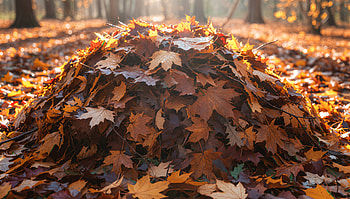 Autumn Leaf Pile —, Maple Leaf HD wallpaper