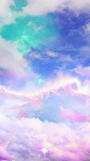 Colorful Sky, blue, pink, earth, nature, sky HD phone wallpaper