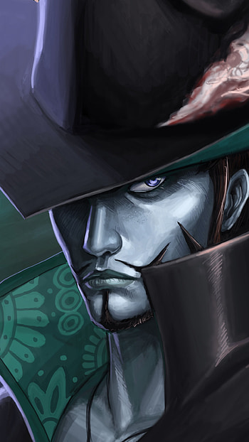 Anime One Piece Dracule Mihawk. 643085 HD phone wallpaper