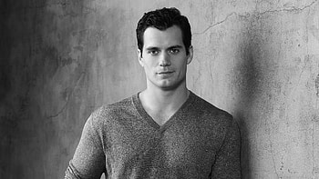 Henry Cavill, famous, actor, monochrome, 2018 HD wallpaper