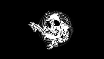 Girly Skull HD wallpaper
