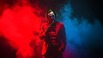 Joker Man Without Fear, joker, supervillain, superheroes, art, artwork, digital-art, ai HD wallpaper
