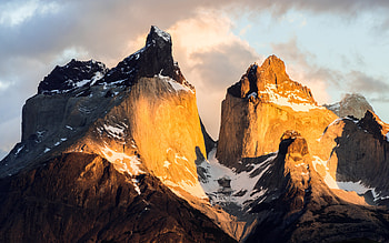 Torres Del Paine National Park, national park, torres del paine, sun, mountain HD wallpaper