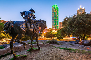 Pioneer Plaza, Dallas (Texas) HD wallpaper