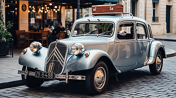 Citroën Classic Car Ultra, Citroën, vintage car, old timer HD wallpaper
