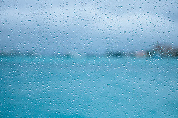 Water Droplets On Glass , drops, glass, nature HD wallpaper