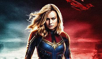 Confident, superhero, Captain Marvel HD wallpaper